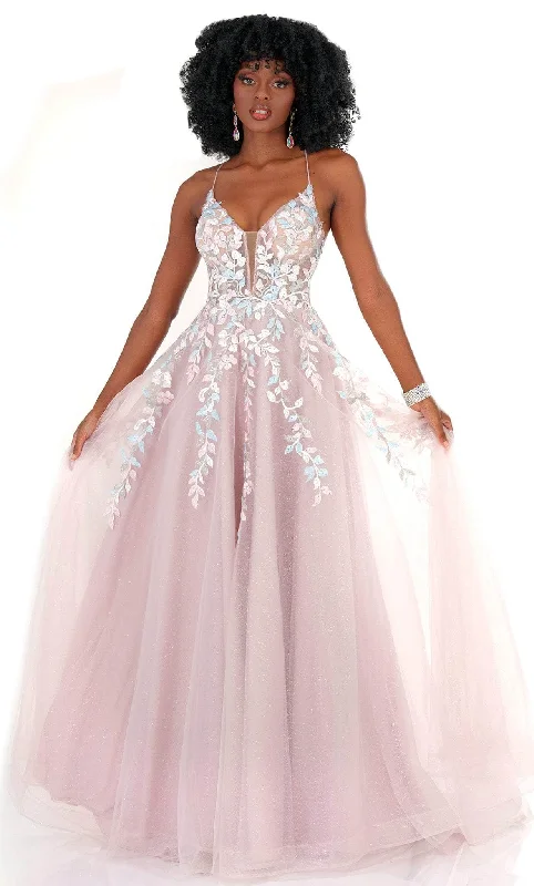 off-the-shoulder prom dressesCecilia Couture 2513 - Embroidered A-line Prom Dress