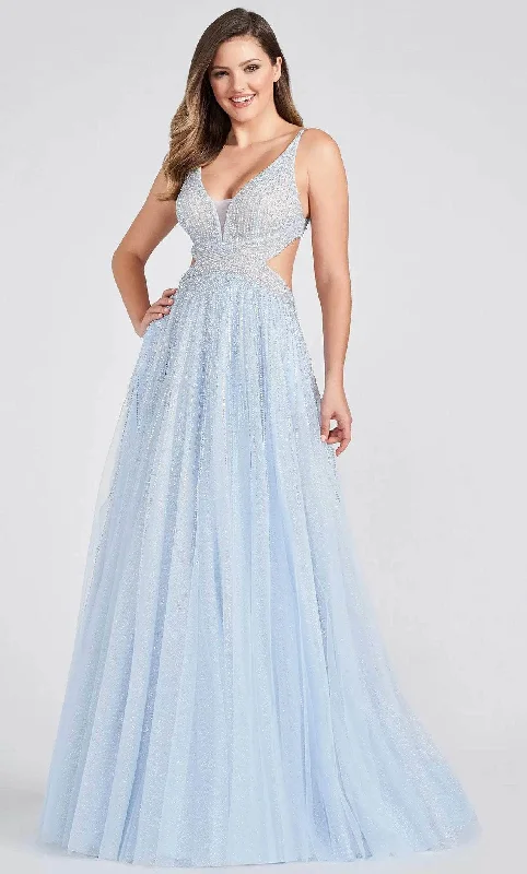 empire waist prom dressesEllie Wilde EW122099 - Sleeveless Embellished Prom Dress