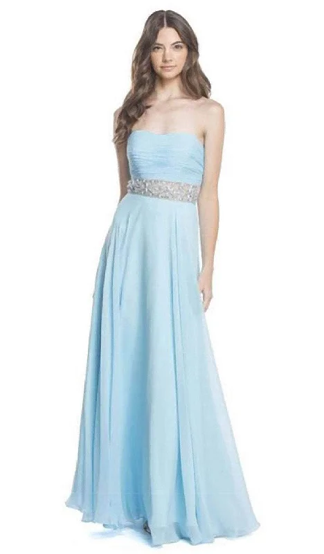 two-piece prom dressesAspeed Design L1609 - Sweetheart Beaded Waist Prom Dress