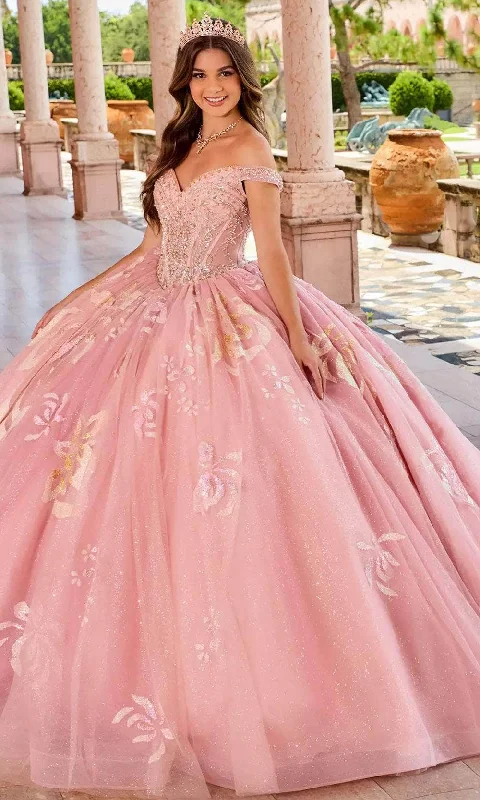 off-the-shoulder prom dressesPrincesa by Ariana Vara PR30156 - Off-Shoulder Sequined Prom Gown