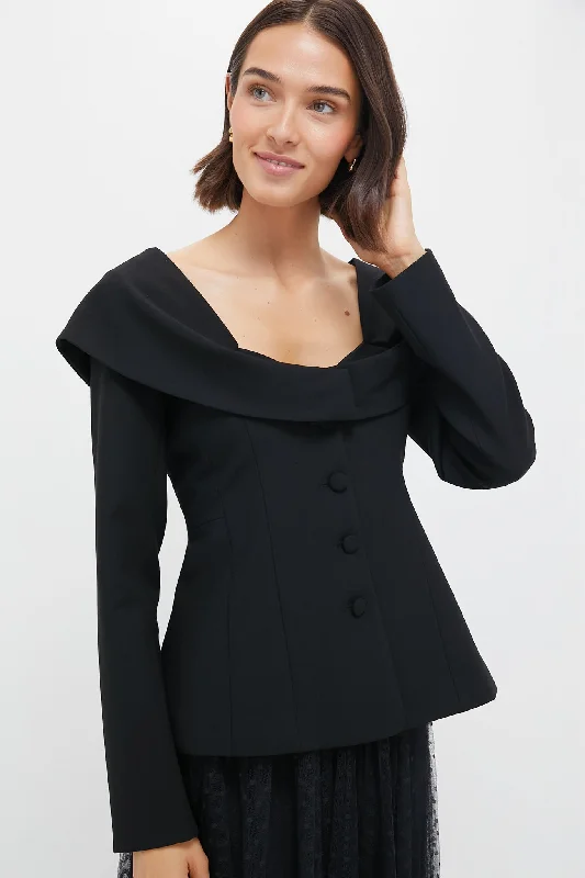 women's tops for those who want to show off their figure in a flattering wayBlack Monroe Top