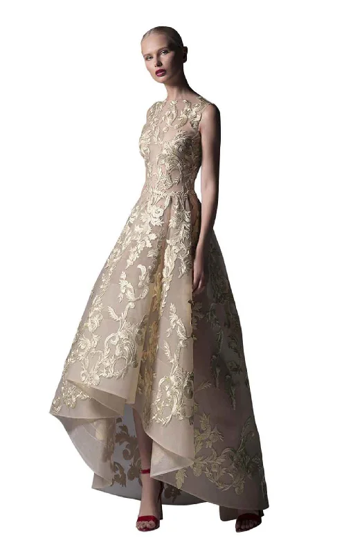 women's floral dressesEdward Arsouni Couture SS0368 Dress