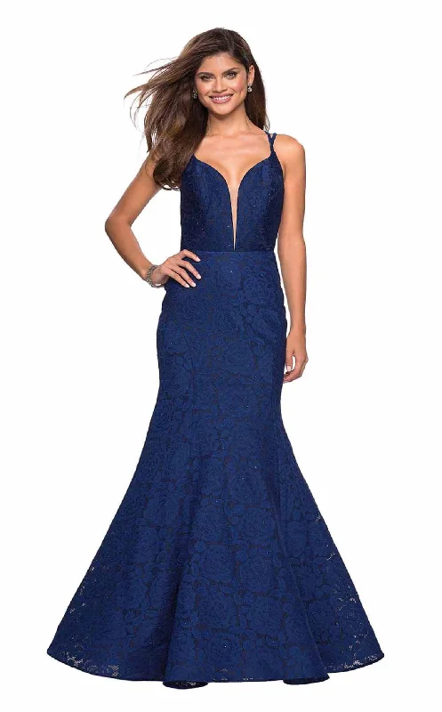 Beaded DressLa Femme 27560 Dress