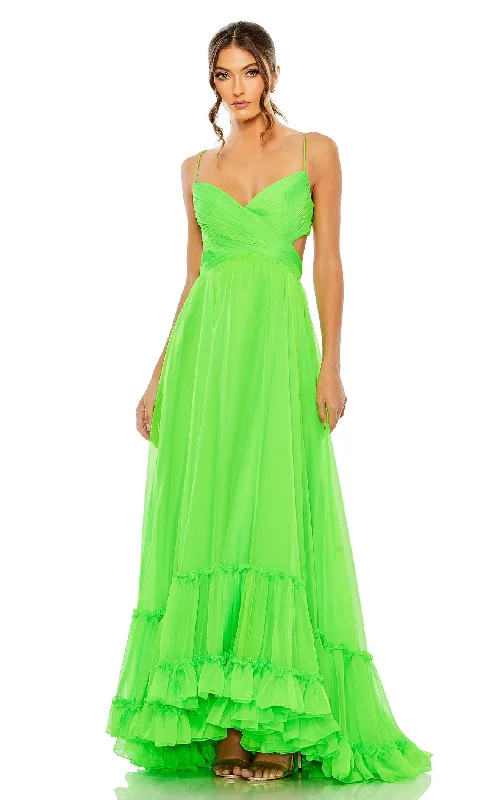 Spaghetti Strap DressMac Duggal 68477 Dress